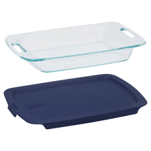 Load image into Gallery viewer, Pyrex Easy Grab Glass Bakeware and Food Storage Set, 8-Piece, Clear
